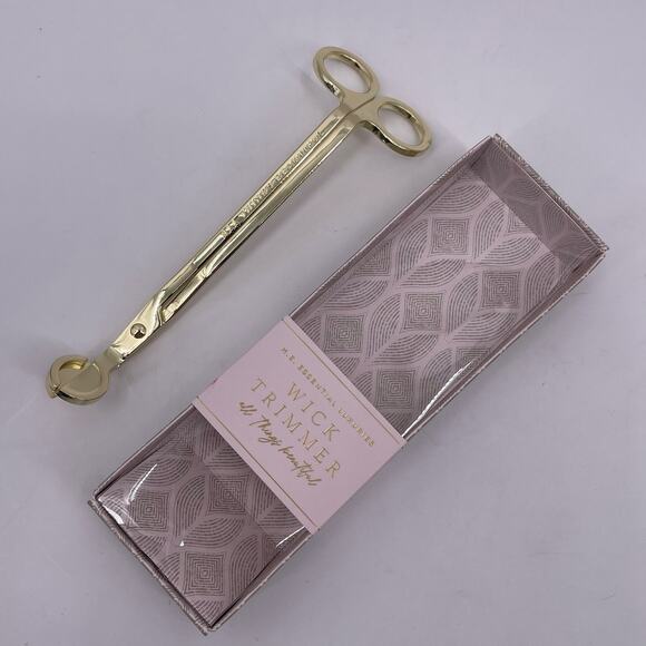Margot Elena Candle Wick Trimmer Goldtone Golden Metal All Things Beautiful NEW - Picture 1 of 13